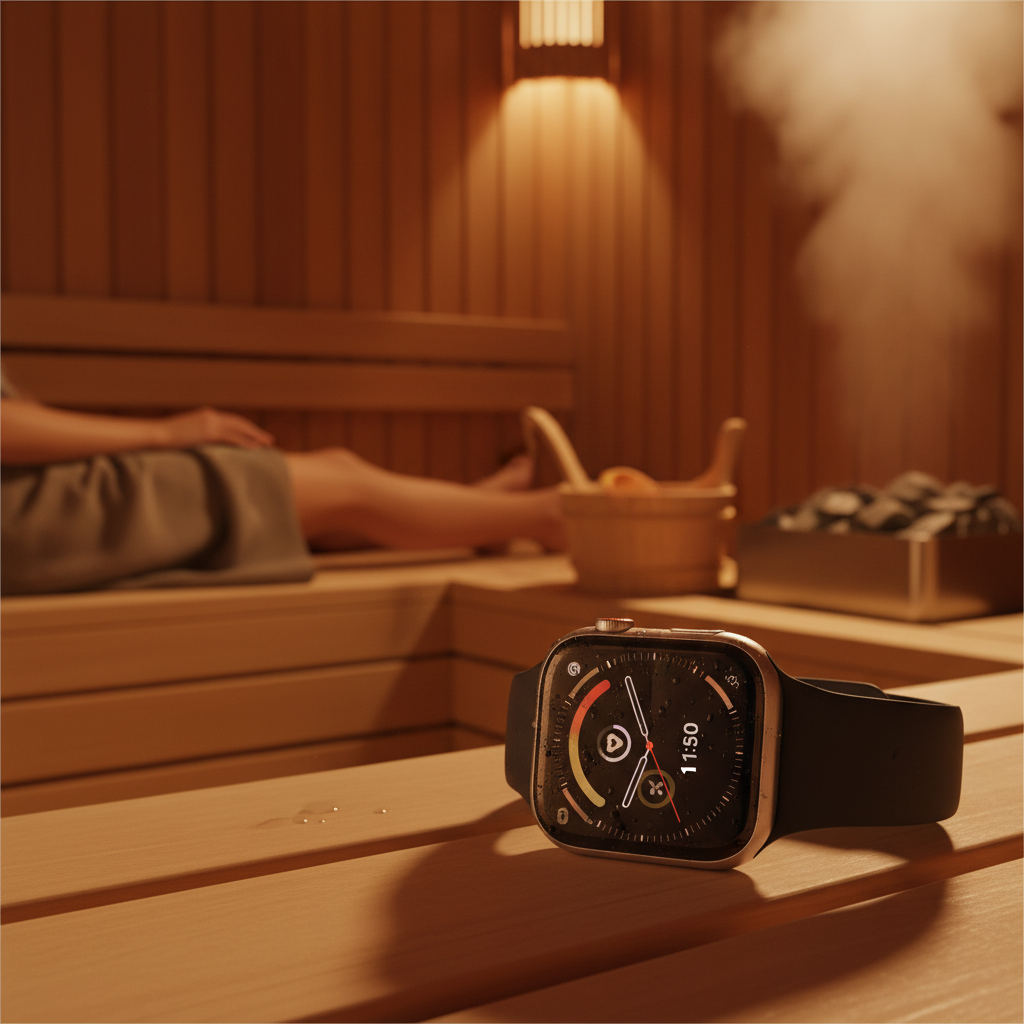 Apple Watch in der Sauna