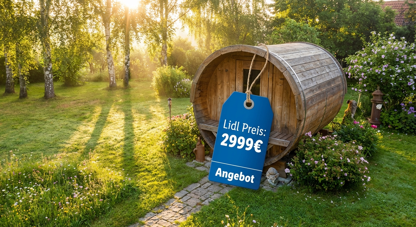 Fasssauna Lidl Test 2026