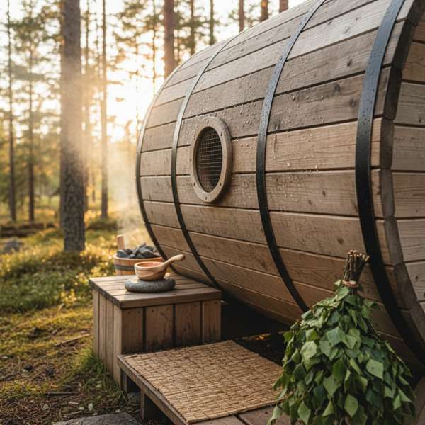 Fasssauna Aufbau & Pflege — Anleitungen & Tipps – Bild 2