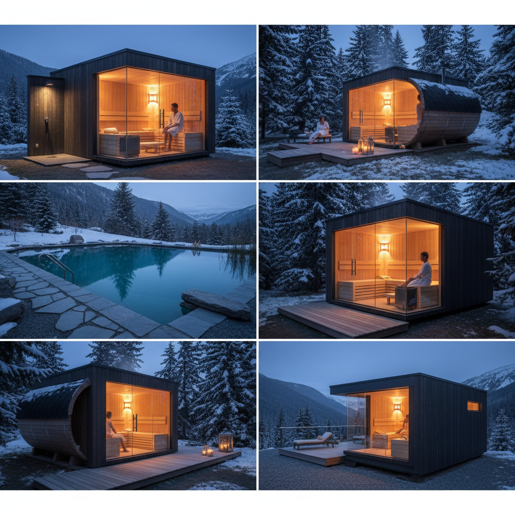 Außensauna-Modelle