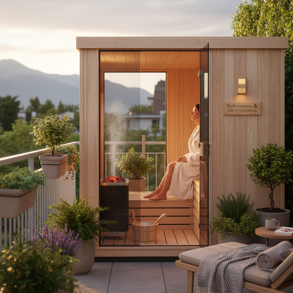 Balkonsauna 🌿: Die ultimative Anleitung für Entspannung und Wohlbefinden