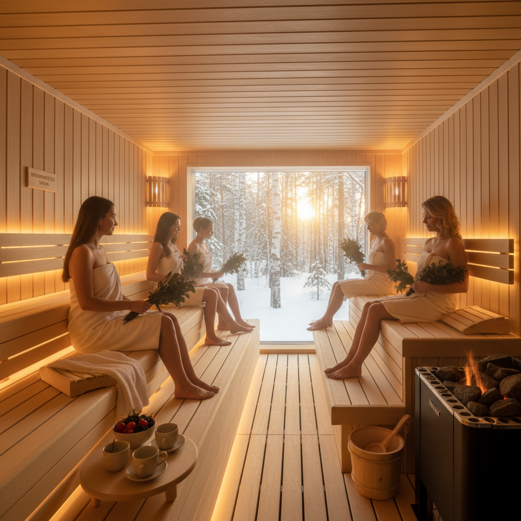 Birkenruten Sauna