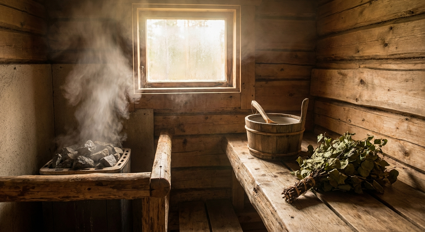 Finnische Saunakultur