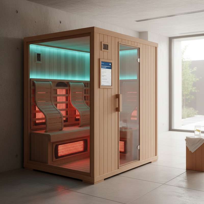 Clearlight Infrarotkabine Vergleich verschiedene Modelle und Größen