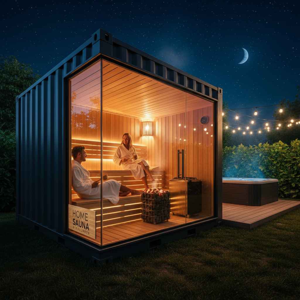 Container Sauna 🔥: Die ultimative Lösung für Entspannung und Gesundheit