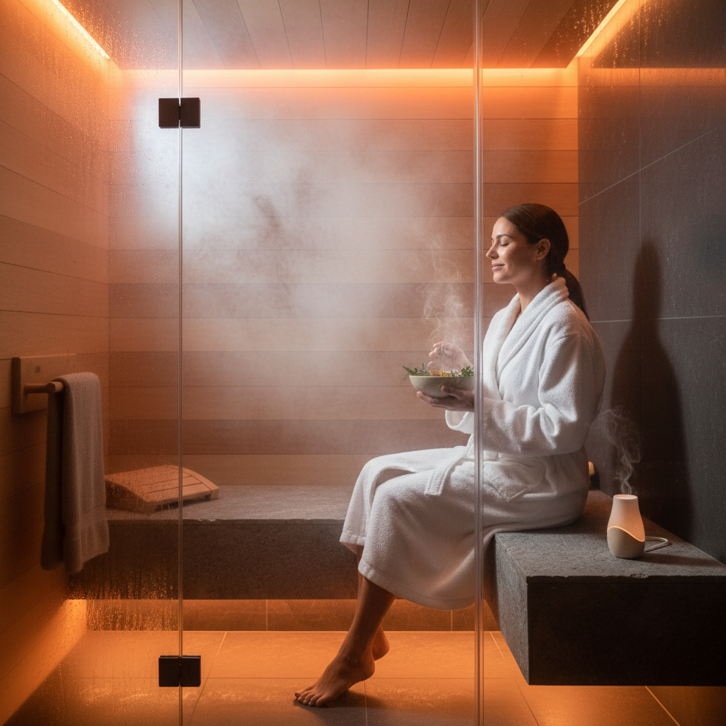 Dampfbad bei Erkältung
