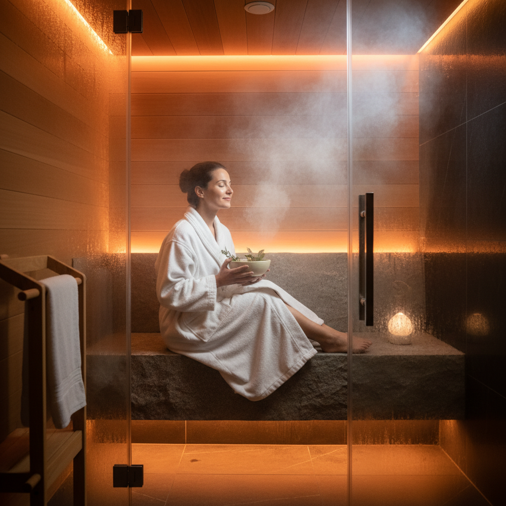 Dampfbad bei Erkältung