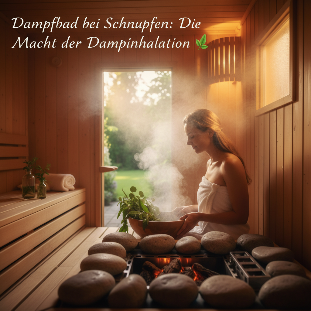 Dampfbad bei Schnupfen: Die Macht der Dampfinhalation 🌿