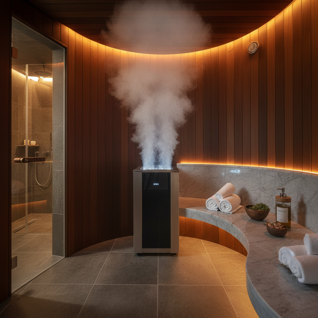 Dampfbad-Installation