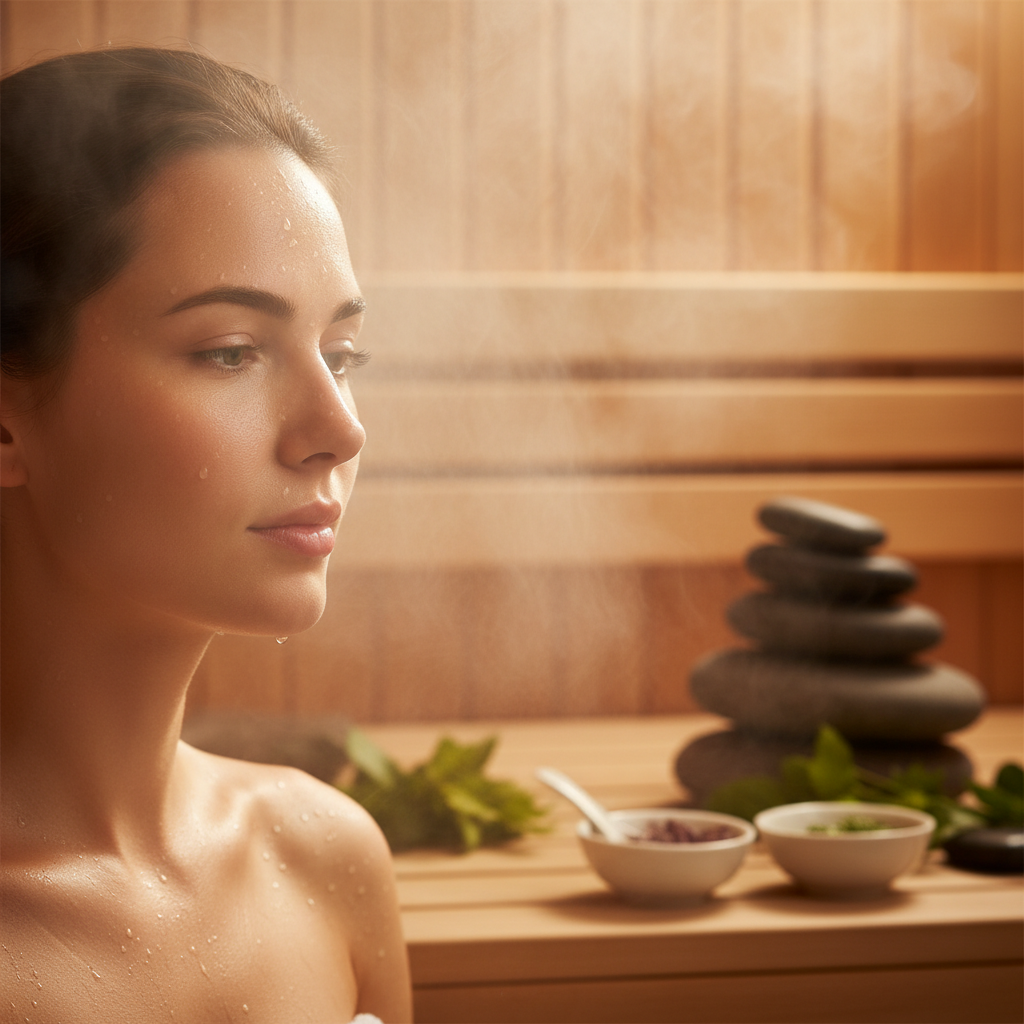 Dampfbad gegen Pickel