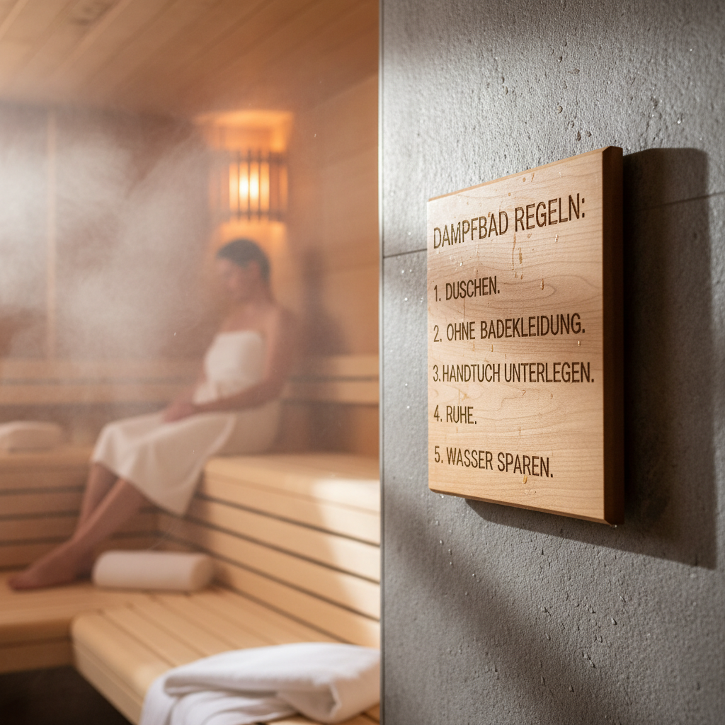Dampfbad-Regeln