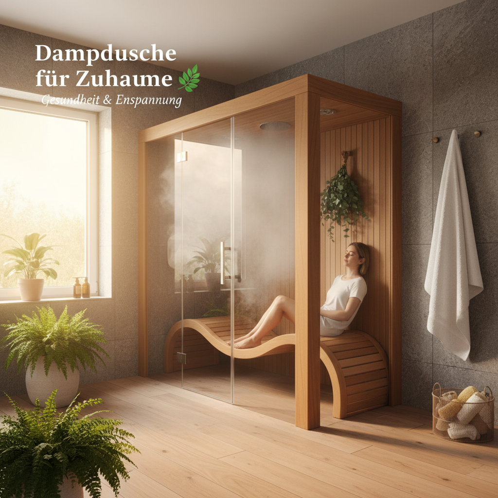 Dampfdusche für Zuhause 🌿: Die perfekte Kombination aus Gesundheit und Entspannung