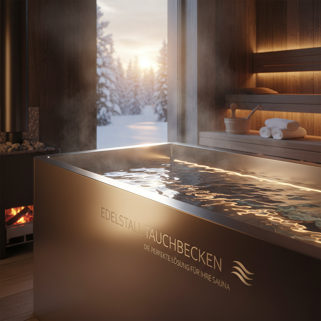 Edelstahl Tauchbecken 🌊: Die perfekte Lösung für Ihre Sauna