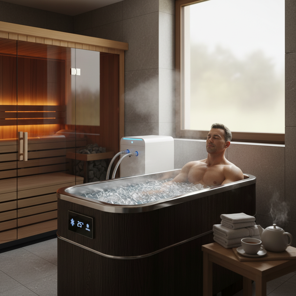 🧊 Eisbad mit Kühlung: Die ultimative Erfrischung für Zuhause!