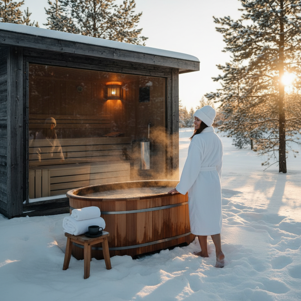Eisbad Wanne