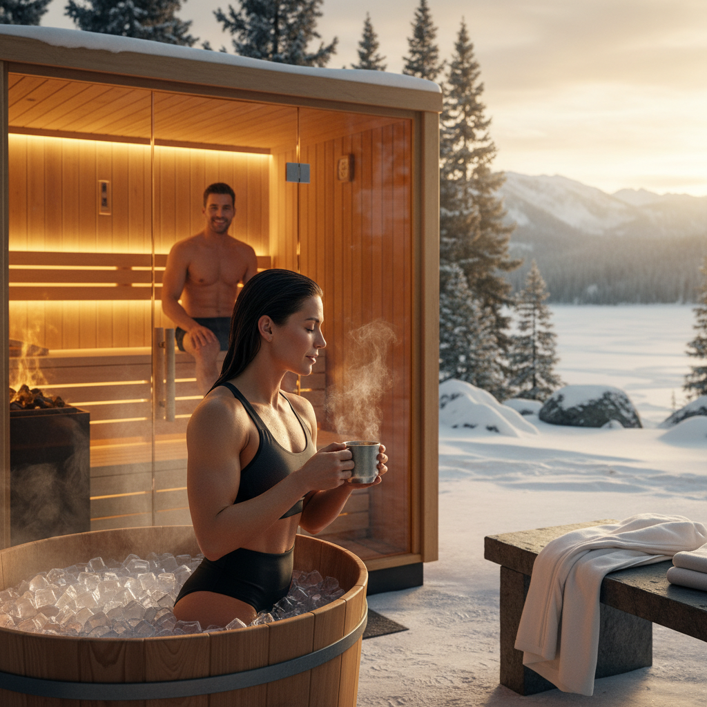 Eisbaden und Fettverbrennung