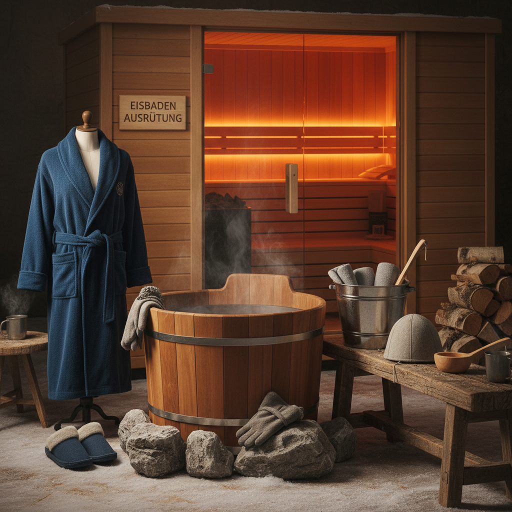 Eisbaden Ausrüstung