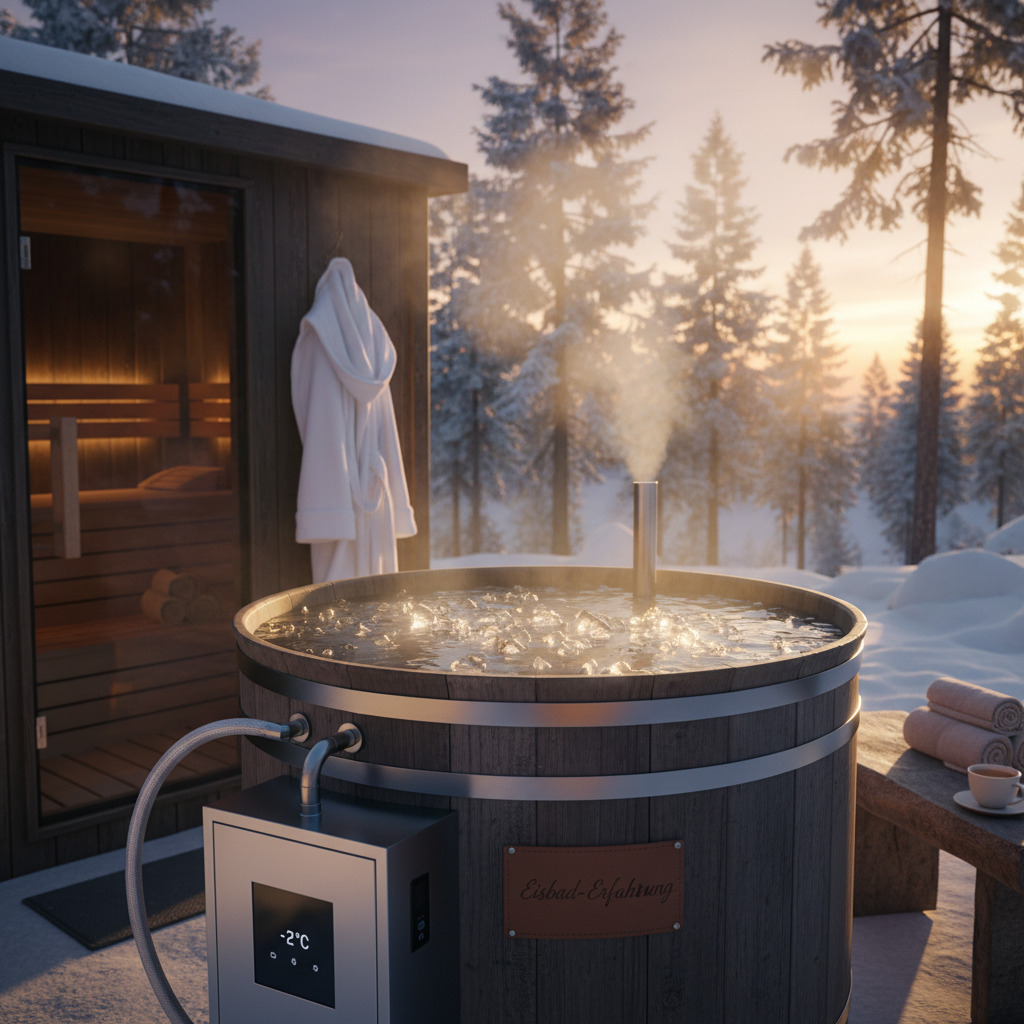 ❄️ Eisfass mit Kühlsystem: Dein Schlüssel zur perfekten Eisbad-Erfahrung