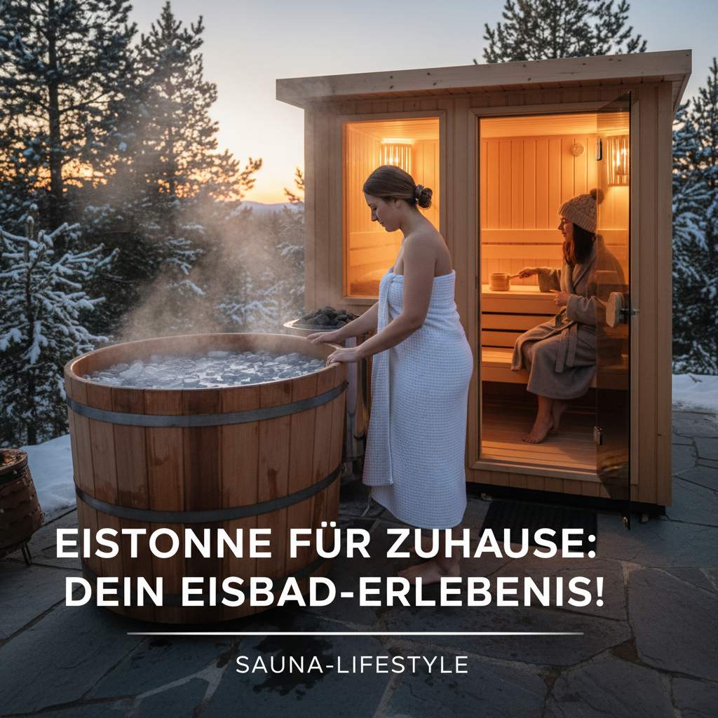 ❄️ Eistonne für Zuhause: Dein Eisbad-Erlebnis!