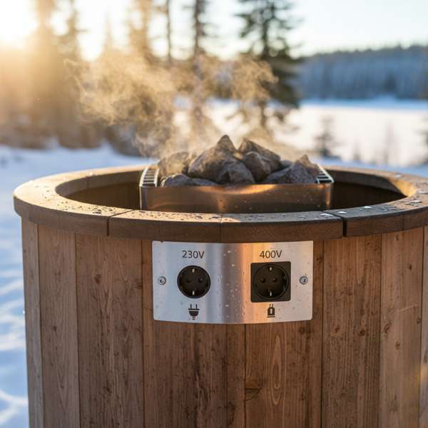 Fasssauna 230V vs 400V — Welcher Stromanschluss ist der richtige? – Bild 2