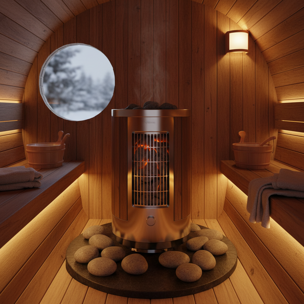 Fasssauna Anschluss Strom