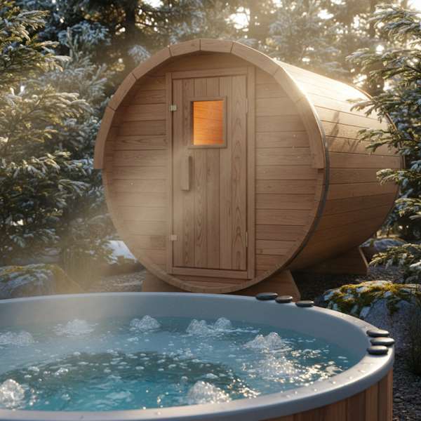 Badefass & Hot Tub — Die perfekte Ergänzung zur Fasssauna – Bild 2