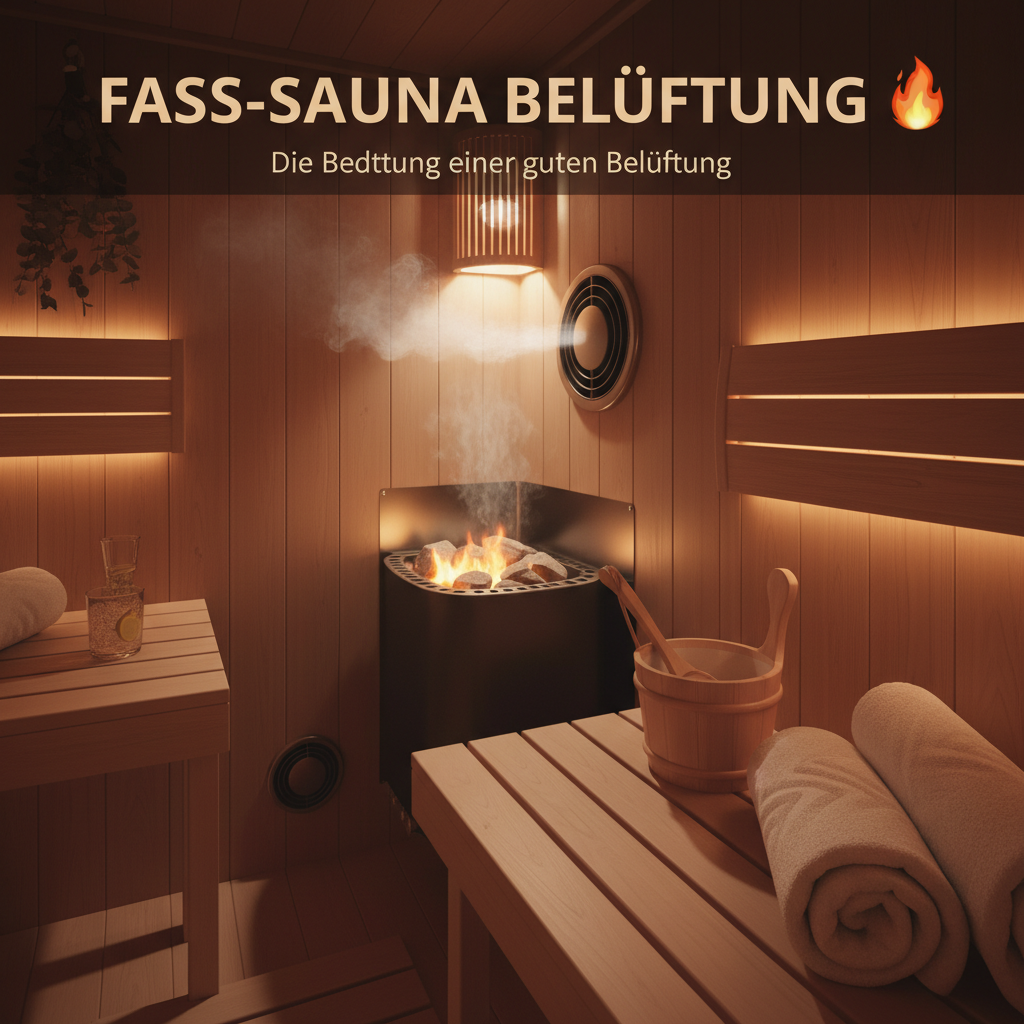 Fasssauna Belüftung: Die Bedeutung für Ihre Gesundheit 🌿