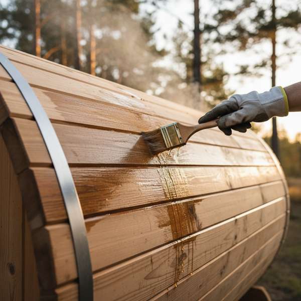 Fasssauna Holz imprägnieren — Der komplette Schutz-Guide – Bild 2