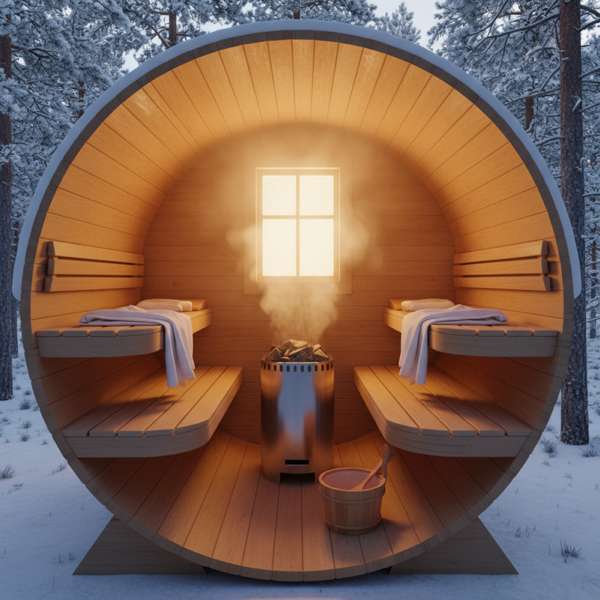 Fasssauna Holz vergrauen lassen — Wenn Silbergrau zum Stil wird – Bild 3