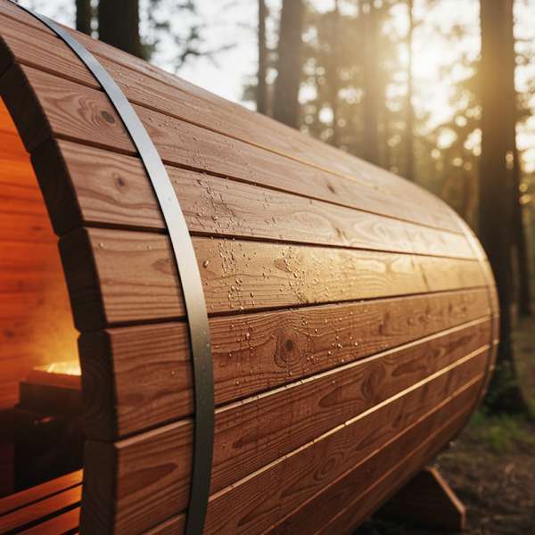 Fasssauna Holzqualität erkennen — 10 Merkmale, die Premium von Billig unterscheiden – Bild 2