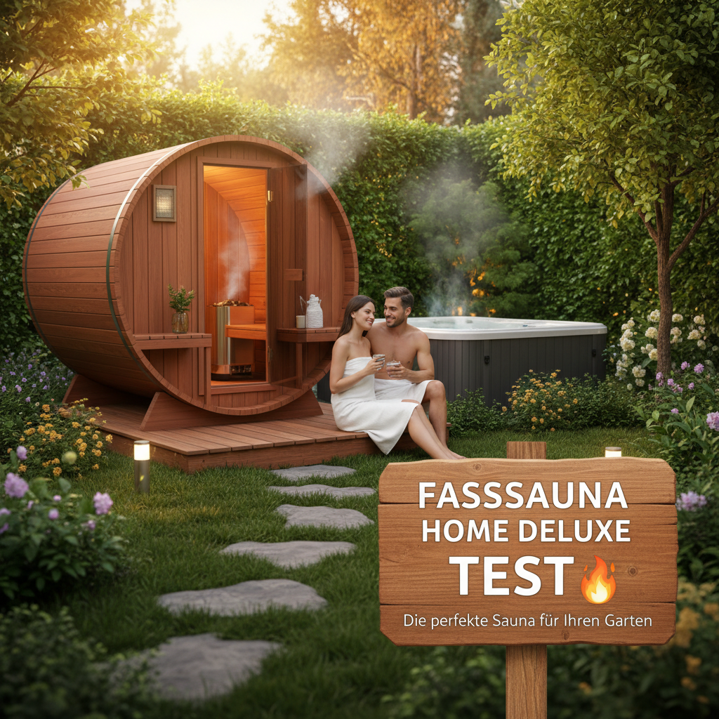 Fasssauna Home Deluxe Test 🔥 - Die ultimative Fasssauna für Zuhause
