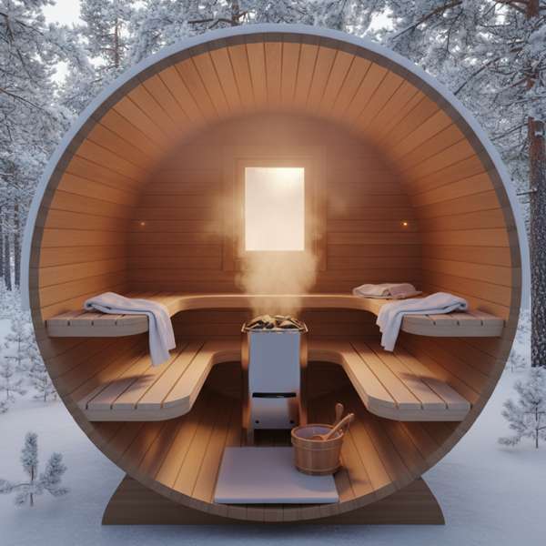 Fasssauna LED-Beleuchtung — Von gemütlich bis spektakulär – Bild 3