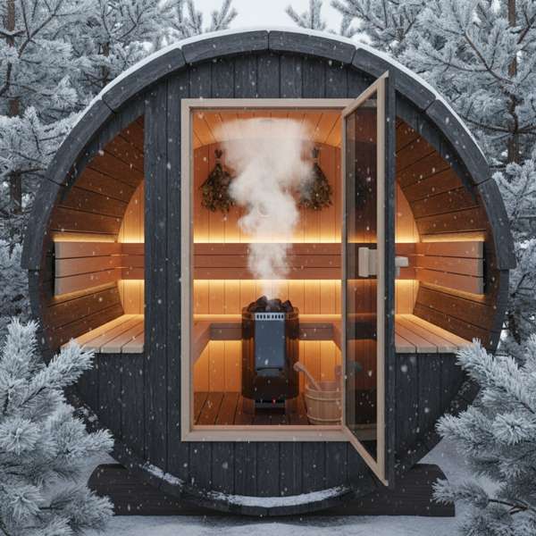 Fasssauna mit Dusche — Die besten Outdoor-Lösungen 2026 – Bild 3