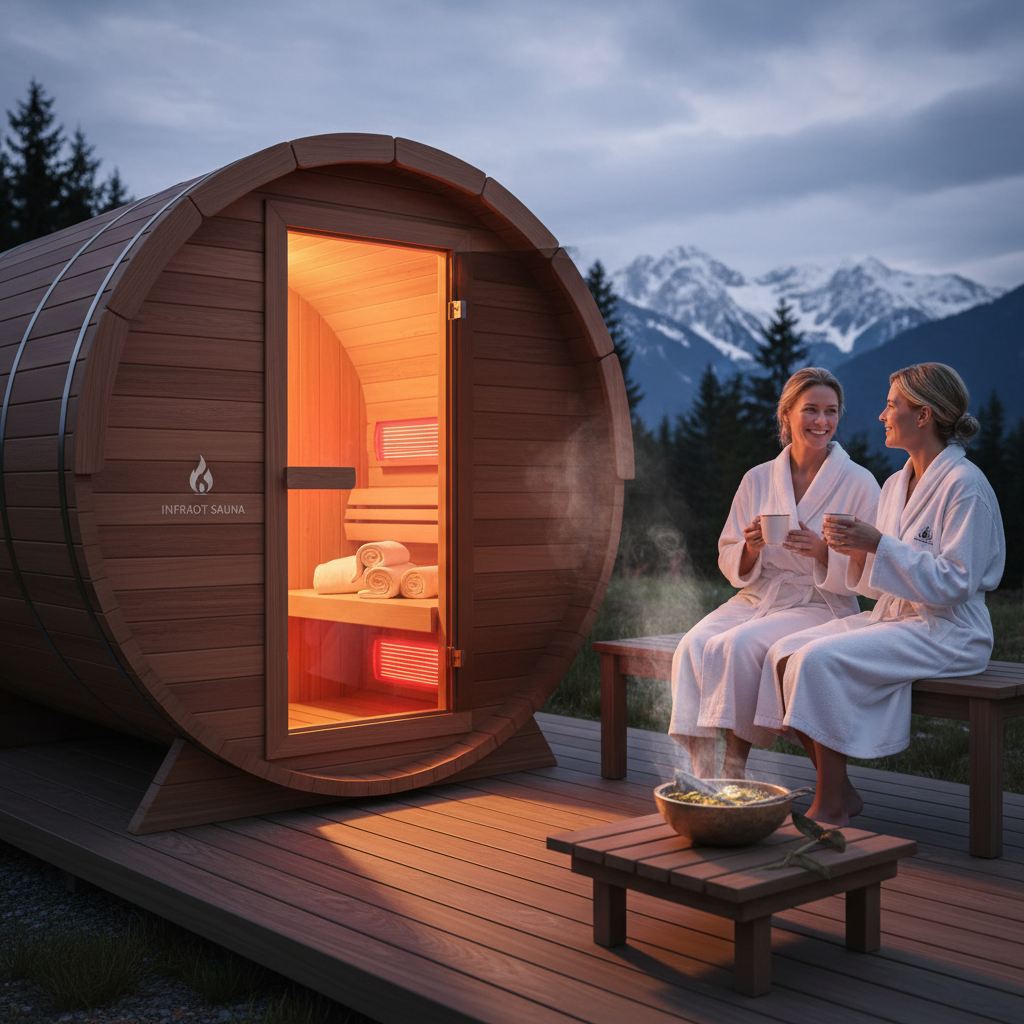 Fasssauna mit Infrarot: 🔥 Die ultimative Lösung für Entspannung und Gesundheit
