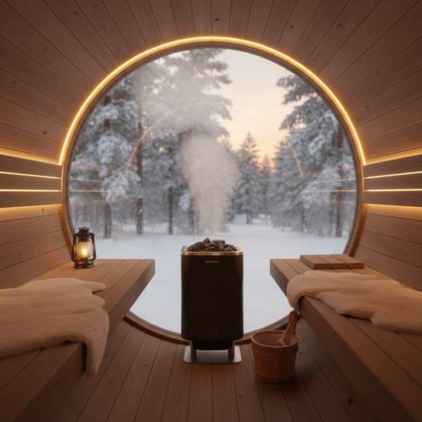 Fasssauna mit Whirlpool — Die ultimative Wellness-Kombination – Bild 3