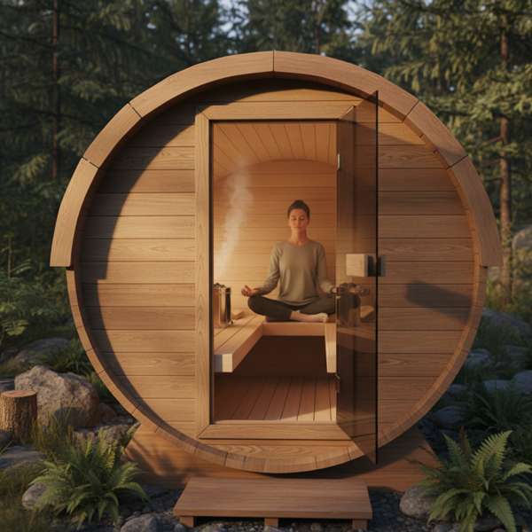 Sauna-Meditation — Warum die Fasssauna der perfekte Meditationsraum ist – Bild 2
