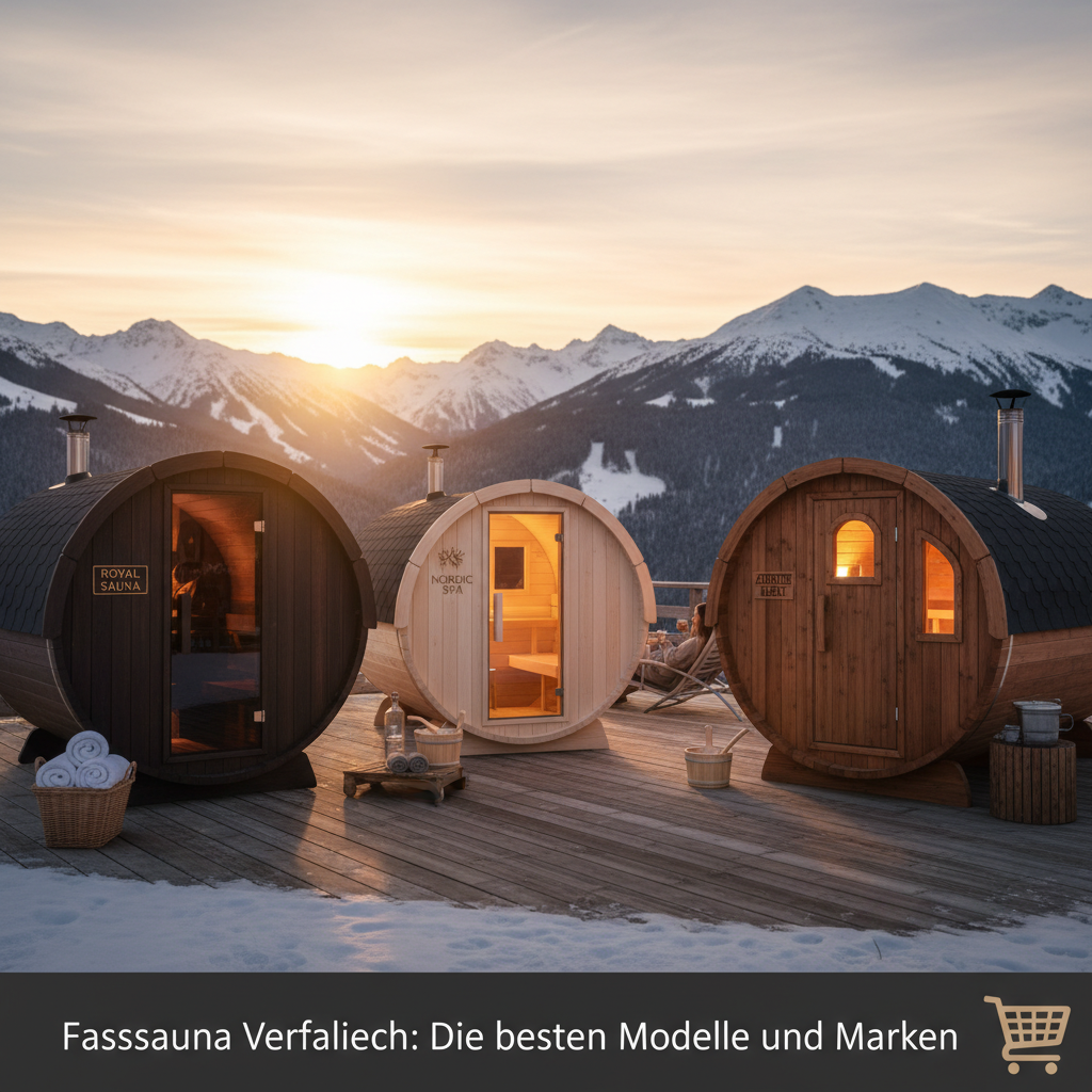 Fasssauna Vergleich: Die besten Modelle und Marken 🛒