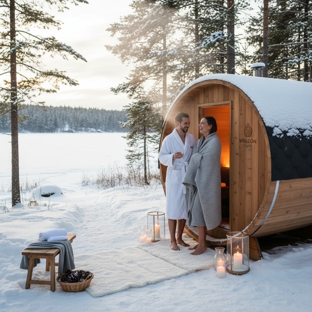 Fasssauna Welcon Test