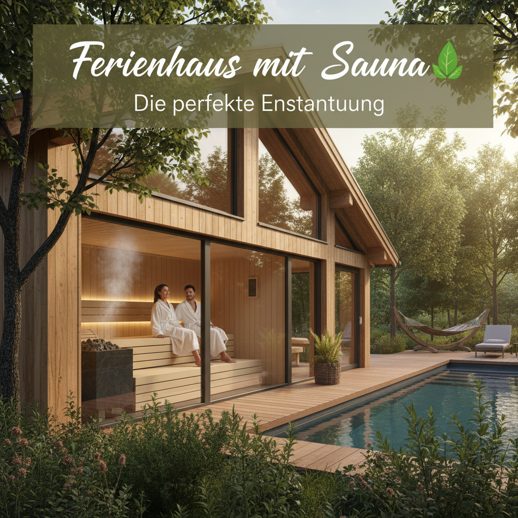Ferienhaus mit Sauna 🌿 - Die perfekte Kombination aus Erholung und Abenteuer