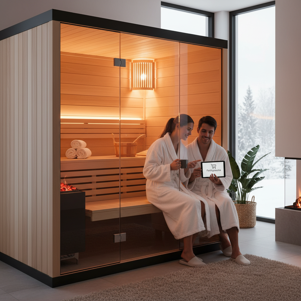 Fertigsauna 🛒: Die perfekte Lösung für Zuhause