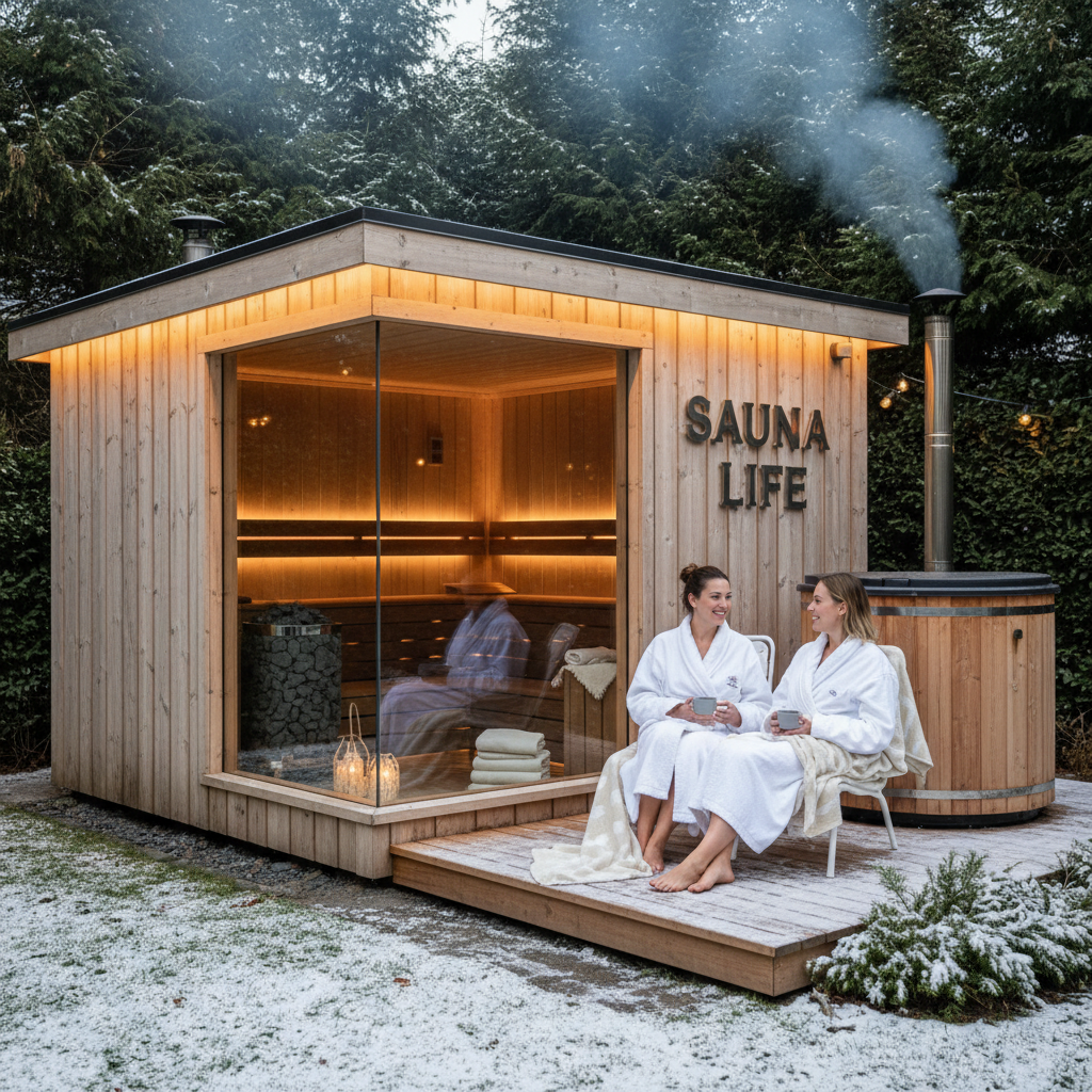 Gartenhaus mit Sauna 🏠️