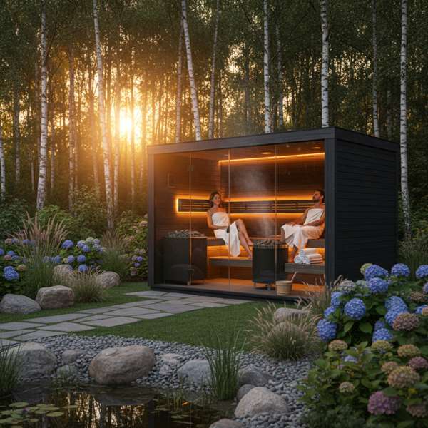 Gartensauna-Modell