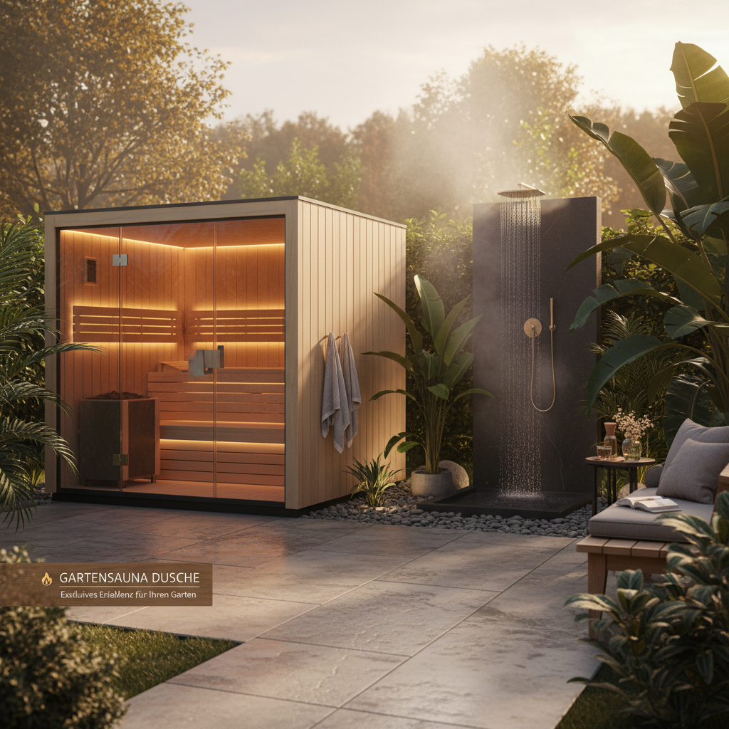 Gartensauna Dusche: 🔥 Ein exklusives Erlebnis für Ihren Garten
