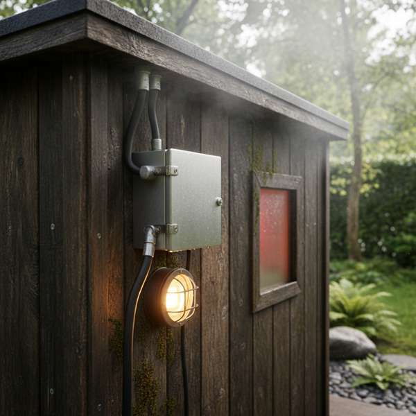Gartensauna Elektroanschluss — 400V Starkstrom, Kosten & Vorschriften – Bild 2