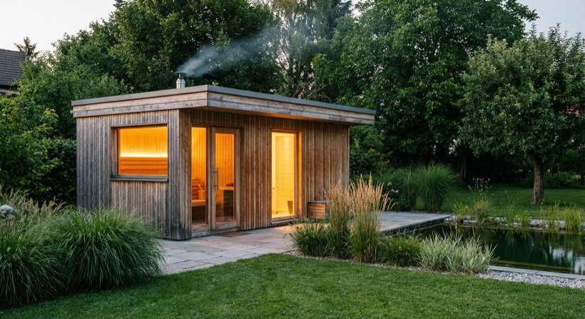 Gartensauna im Garten – Erfahrungsbericht aus erster Hand