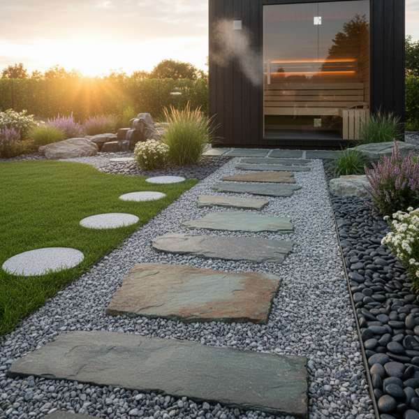 Beispiel eines Schraubfundaments bei der Installation