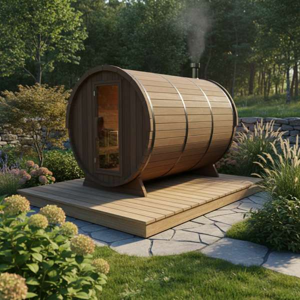 Beispiel eines korrekt ausgeführten Betonfundaments mit Drainage