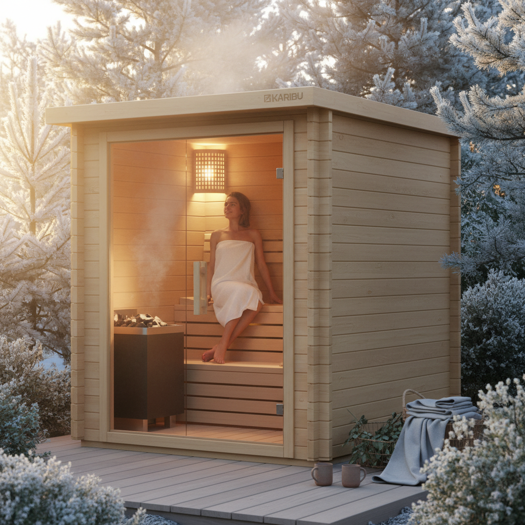 Eine Gartensauna im stilvollen Design