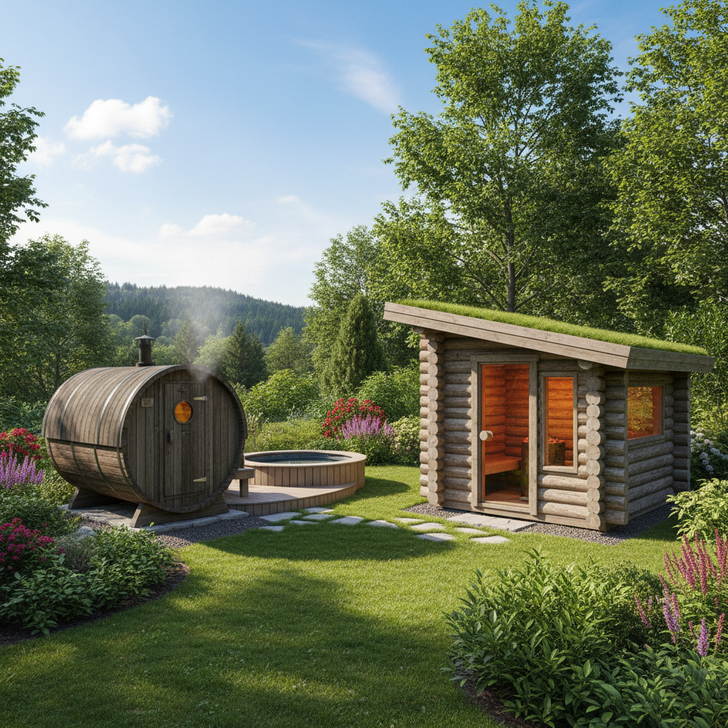 Gartensauna kaufen 2026 – alle Typen im Vergleich