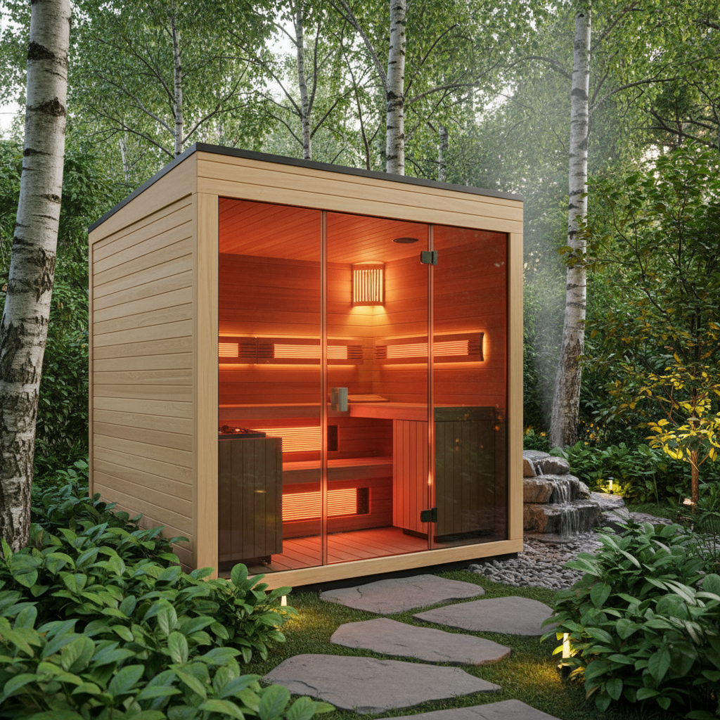 Infrarotsauna für den Garten kaufen 2026